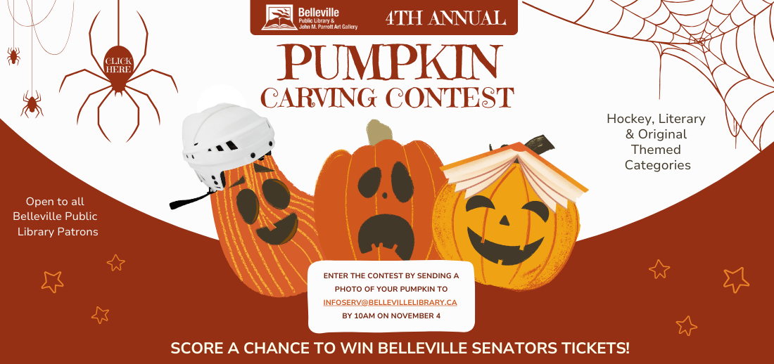 Enter our Pumpkin Carving Contest!